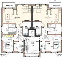 Barrierefreie Wohnung mit Balkon in Warendorf