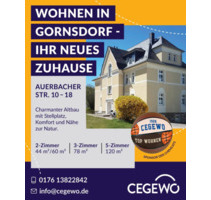 Frühlingserwachen mit Weitblick! Charmante Dachwohnung inkl. Waldbad- oder Angel-Bonus - Gornsdorf