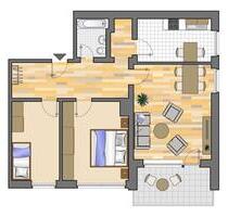 3-Zimmer-Wohnung in Marl - 559,00&nbsp;EUR Kaltmiete, ca.&nbsp; 74,00&nbsp;m&sup2; in Marl (PLZ: 45770) Alt-Marl