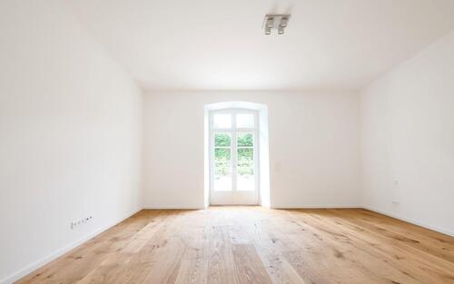 Foto - Barrierefreies 1-Zimmer-Apartment mit eigenem Garten und Terrasse in wunderschöner Lage