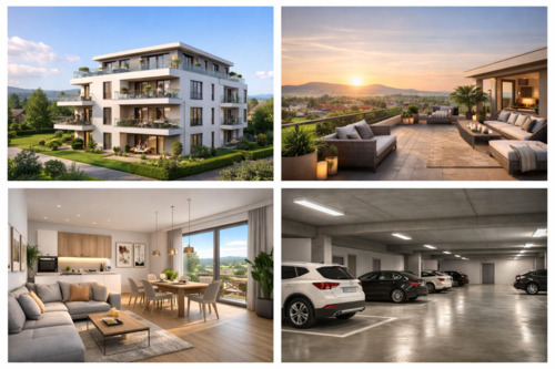 Foto - Neubau Eigentumswohnungen Ortskern Söllingen 60 bis 120 m²