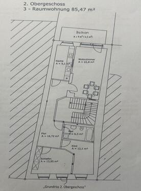 Foto - Moderne 3-Zimmer-Wohnung im Zentrum von Zittau zu vermieten