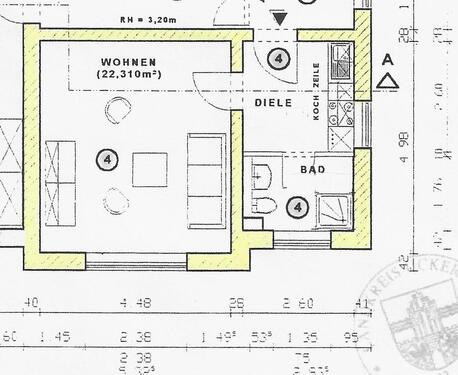Foto - 1 Zimmer Etagenwohnung zur Miete in Lychen