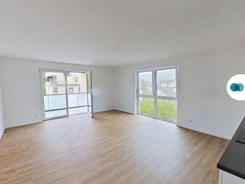 Foto - Moderne 2-Zimmer-Wohnung mit Balkon und Einbauküche inklusive