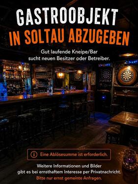 Foto - ⚠️Kneipe, Dartkneipe abzugeben ⚠️