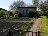 Foto - Pachtgarten in Holleben massive Steinlaube Garten
