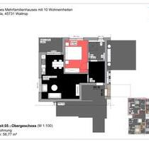 Erstbezug! Barrierefreie 2-Zimmer-Obergeschosswohnung mit Balkon in Waltrop-Zentrum