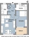 Foto - Schicke 2 Zimmerwohnung mit Balkon