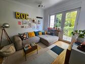 Foto - ZWISCHENMIETE: Schöne 3-Zi Altbauwohnung mit Garten und 2 BLK