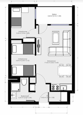 Foto - 3 Zimmer Etagenwohnung zum Kaufen in Goslar