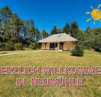 Ferienhaus im Wald. See -Nähe. Absolute Ruhe. Natur. - Neukloster
