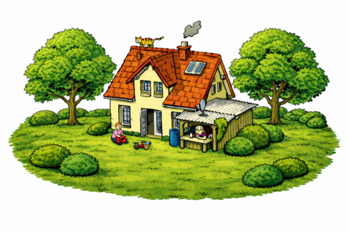 Foto - Großzügiges Einfamilienhaus auf herrlichem Grundstück