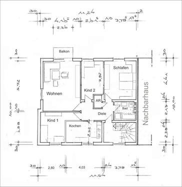 Foto - Schöne 4-Zimmerwohnung Nähe Haribo
