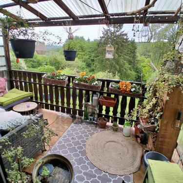 Foto - 6-ZKB-Wohnung mit Balkon, Kamin & Garten in Schiffweiler