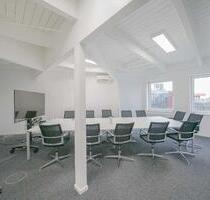 Arbeiten mit Weitblick - Bürofläche mit Dachteich in modernem Gebäude - Ratingen