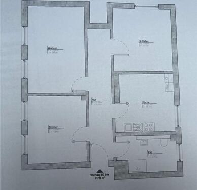 Foto - 2 Zimmer Erdgeschoßwohnung zur Miete in Bramsche
