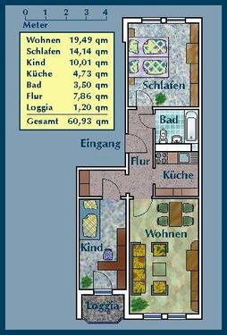 Foto - Etagenwohnung zur Miete in Dresden