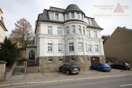 Foto - 1-Raum-Wohnung in einer Stadtvilla - zentrale Lage - Einbauküche vorhanden - Annaberg-Buchholz!