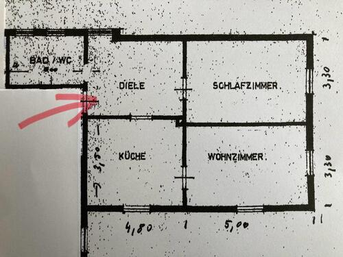 Foto - Ruhige 2,5 Zimmer Wohnung zentrumsnah