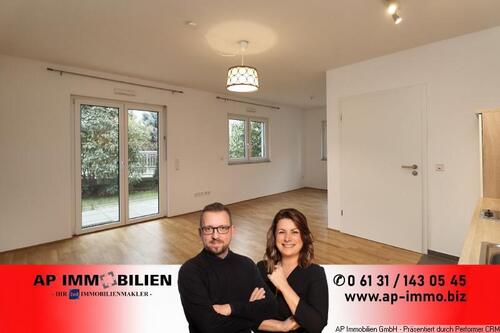 Foto - ERDGESCHOSSWOHNUNG mit TERRASSE - 2 Zimmer, 57 m², EBK, TG-Stellplatz