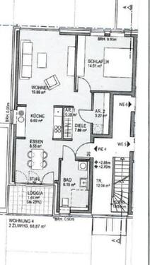 Foto - 69 m² Wohnung in KranenburgNütterden zu vermieten