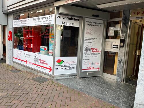 Foto - Kleve-Fußgängerzone: LadenlokalBüro(unterteilbar) mit Lager, Keller