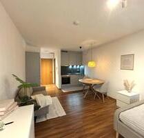 Leimen: NEU möbliertes 1-Zimmer-Apartment mit Balkon in Top-Lage!