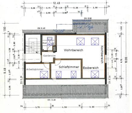 Foto - 3 Zimmer Dachgeschoßwohnung in Waiblingen