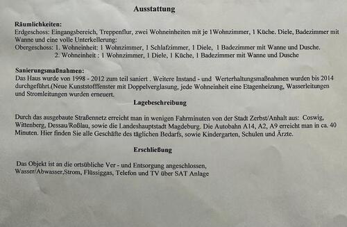 Foto - 6 Zimmer Einfamilienhaus in Zerbst (Anhalt)