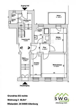 Foto - Etagenwohnung in Altenburg