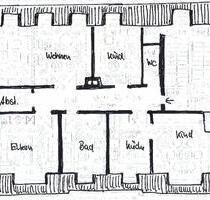Attraktive 4 Raum Dachgeschoss Wohnung nähe Zentrum Riesa