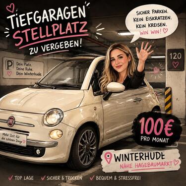 Foto - Bitte richtig leseTiefgaragen Stellplatz Hamburg Winterhude 22303