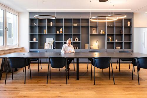 Foto - Coworking-Bereich in Regus Docks