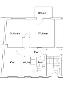 Foto - 3-Zimmerwohnung Innenstadt Braunschweig