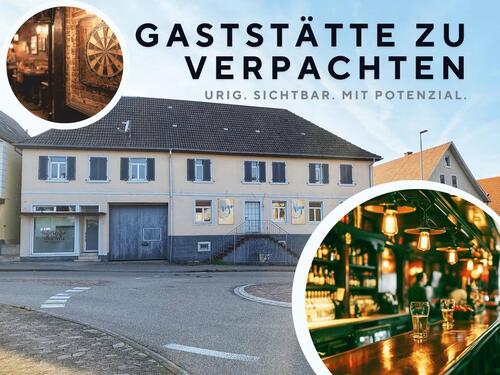 Foto - Urig. Sichtbar. Mit Potenzial. – Gaststätte in Sasbach zu verpachten