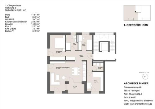 Foto - 4 Zimmer Etagenwohnung zur Miete in Renquishausen