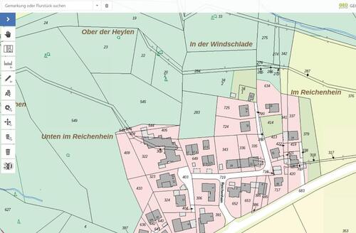 Foto - Großes Baugrundstück 1.379 m² – Bebauung mit 2 Einfamilienhäusern