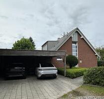 Exklusive Oberwohnung mit 3 ZKB, G-WC, Dachterrasse & Carportstellplatz in Jaderberg