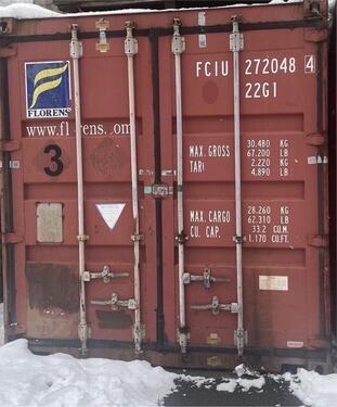 Foto - ab sofort: 40-Fuß-Container zu vermieten - 28 m2 Lagerfläche