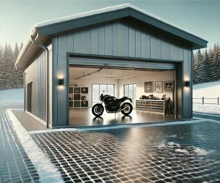 Foto - Motorrad Stellplatz für Winter - 40,00 EUR Miete,