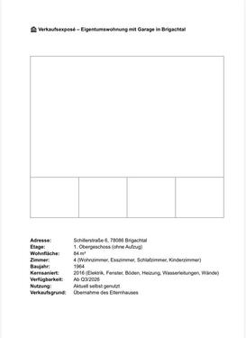 Foto - 4 Zimmer Etagenwohnung zum Kaufen in Brigachtal