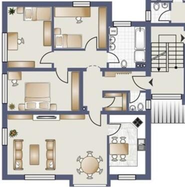 Foto - Etagenwohnung zur Miete in Retzstadt