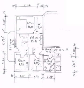 Foto - 3 Zimmer Etagenwohnung zur Miete in Grünberg