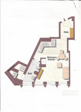 Foto - 1 Zimmer Etagenwohnung zum Kaufen in Köln