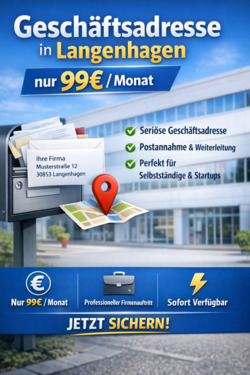 Foto - Geschäftsadresse in Langenhagen – nur 99€ Monat