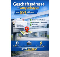 Geschäftsadresse in Langenhagen – nur 99€ Monat