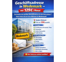 Geschäftsadresse in Wedemark – nur 129€ Monat - Langenhagen