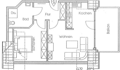 Foto - Etagenwohnung in Damme