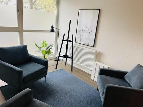 Foto - Praxisraum vollmöbliert, PsychotherapieCoaching