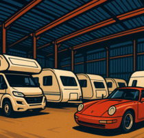 Stellplätze für Wohnmobile, Wohnwagen & PKW – sicher und trocken - Breidenbach